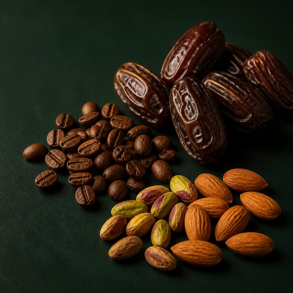 COFFNACKS — Coffee with dates & nuts